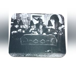 Welsh Witches Tea Party Mouse Pad